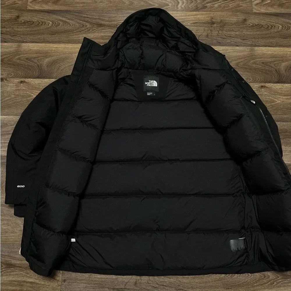 The North Face Explore Farther Parka TNF Black Men Size Large 600 Down Fill NWT - Picture 9 of 14